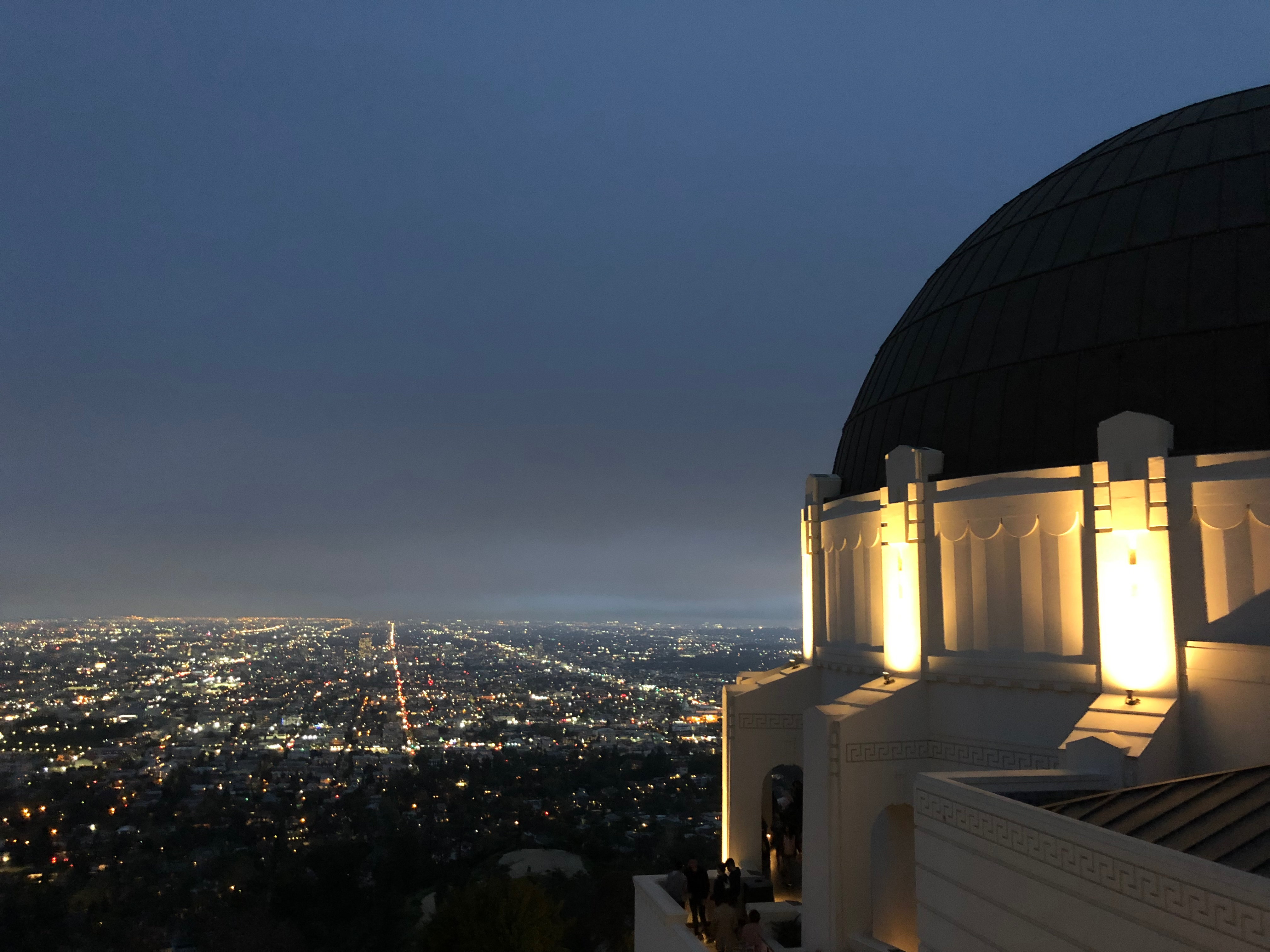 View of Los Angeles from Griffith Observatory