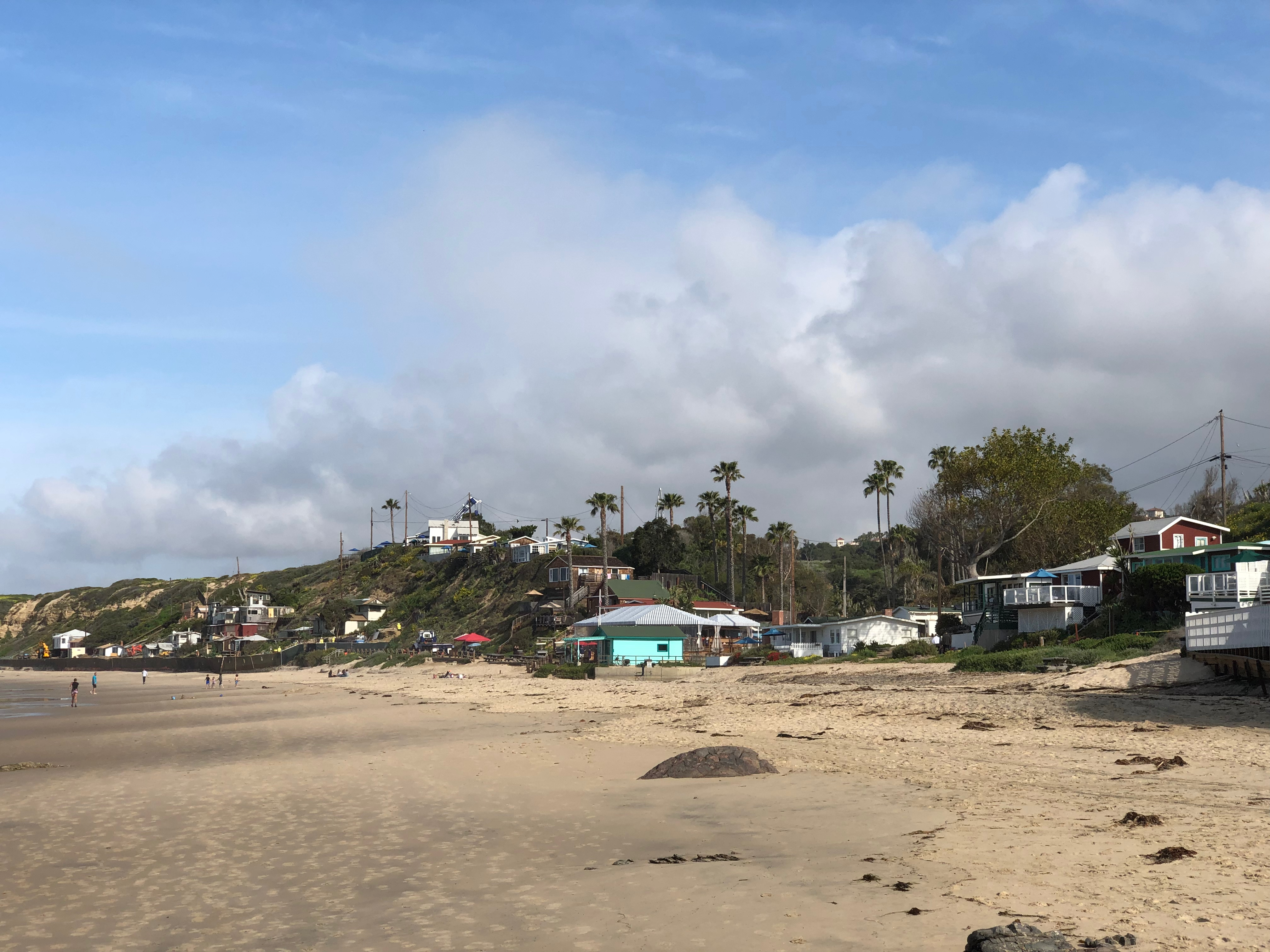 View of the Crystal Cove Historic District
