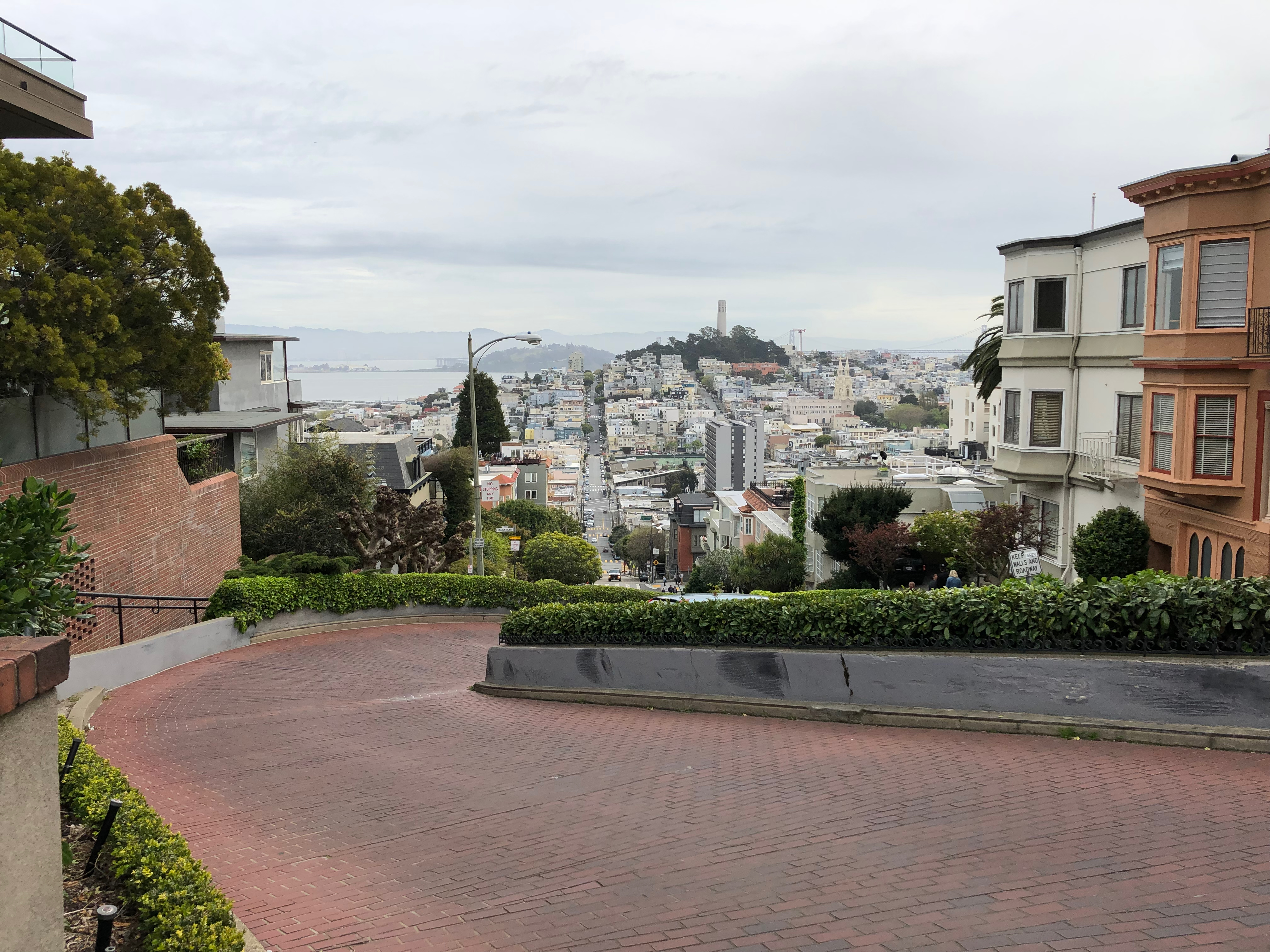 View of Lombard street