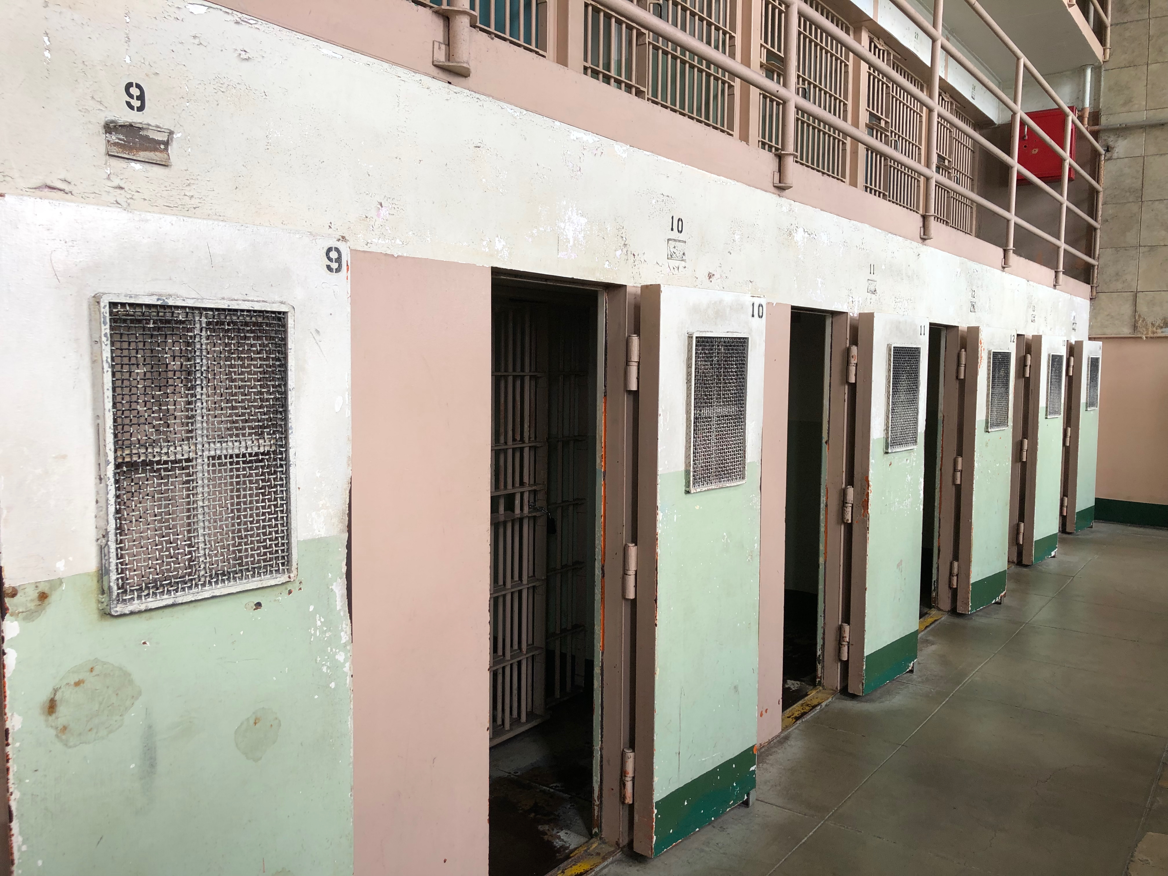 Cells at Alcatraz