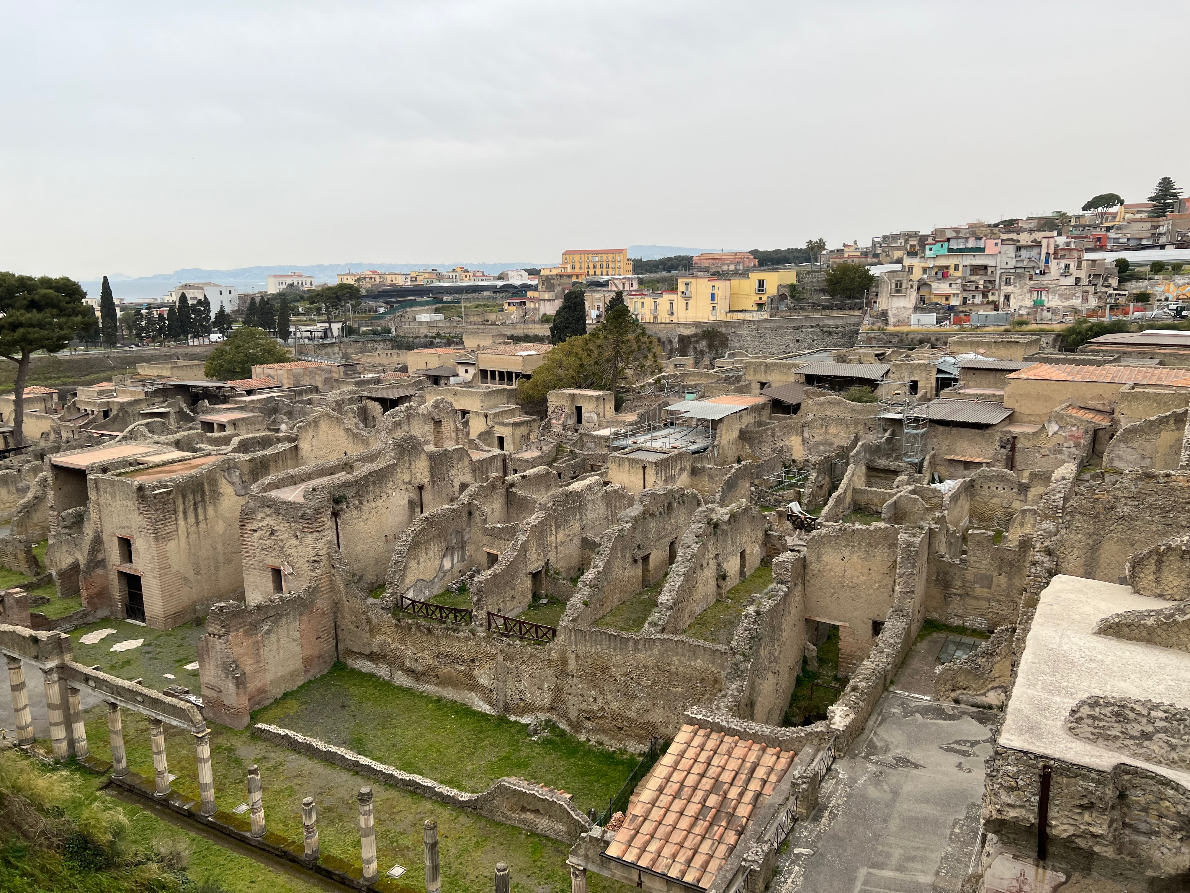 View of the Herculaneum