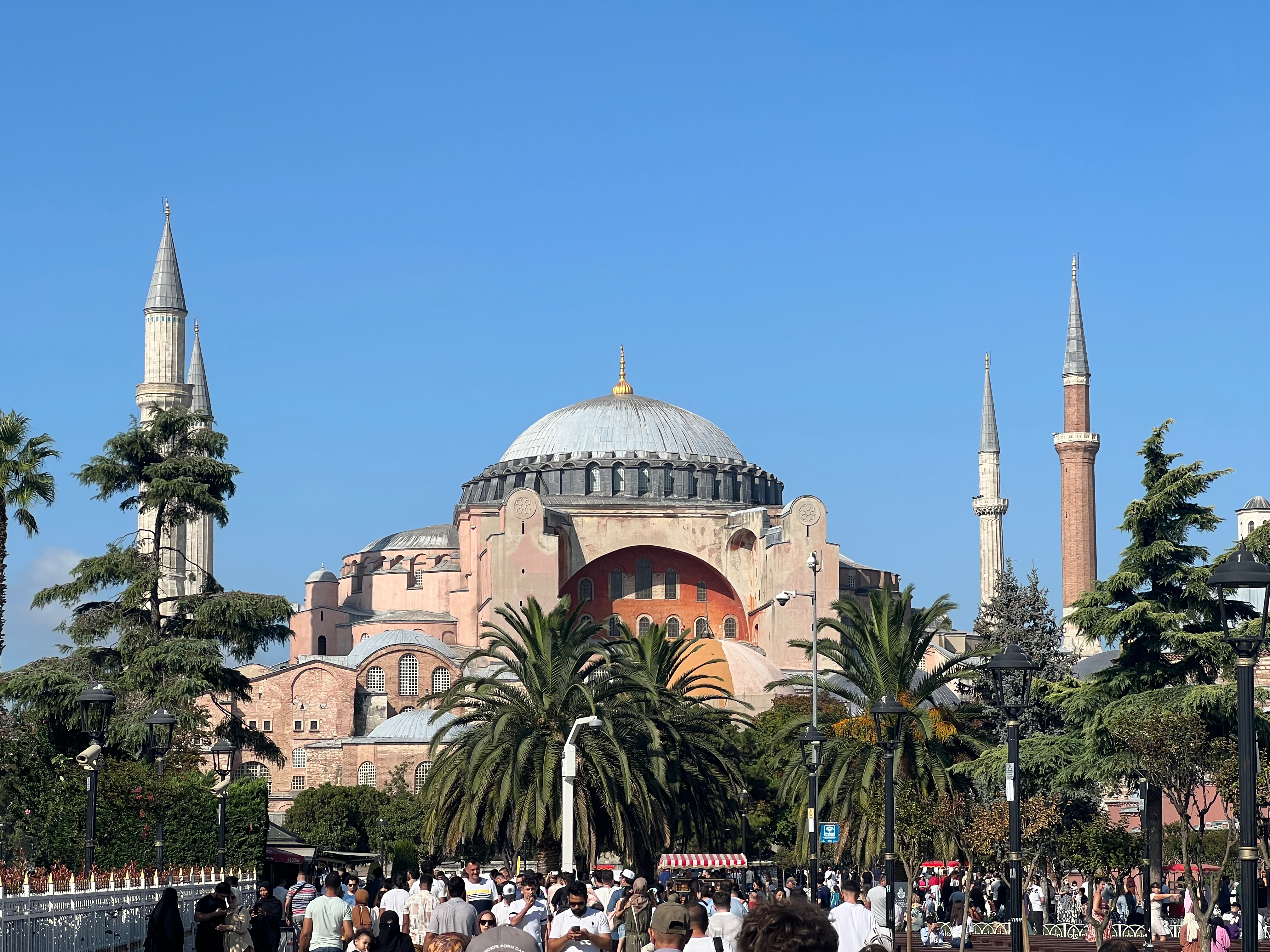 View of the Hagia Sophia