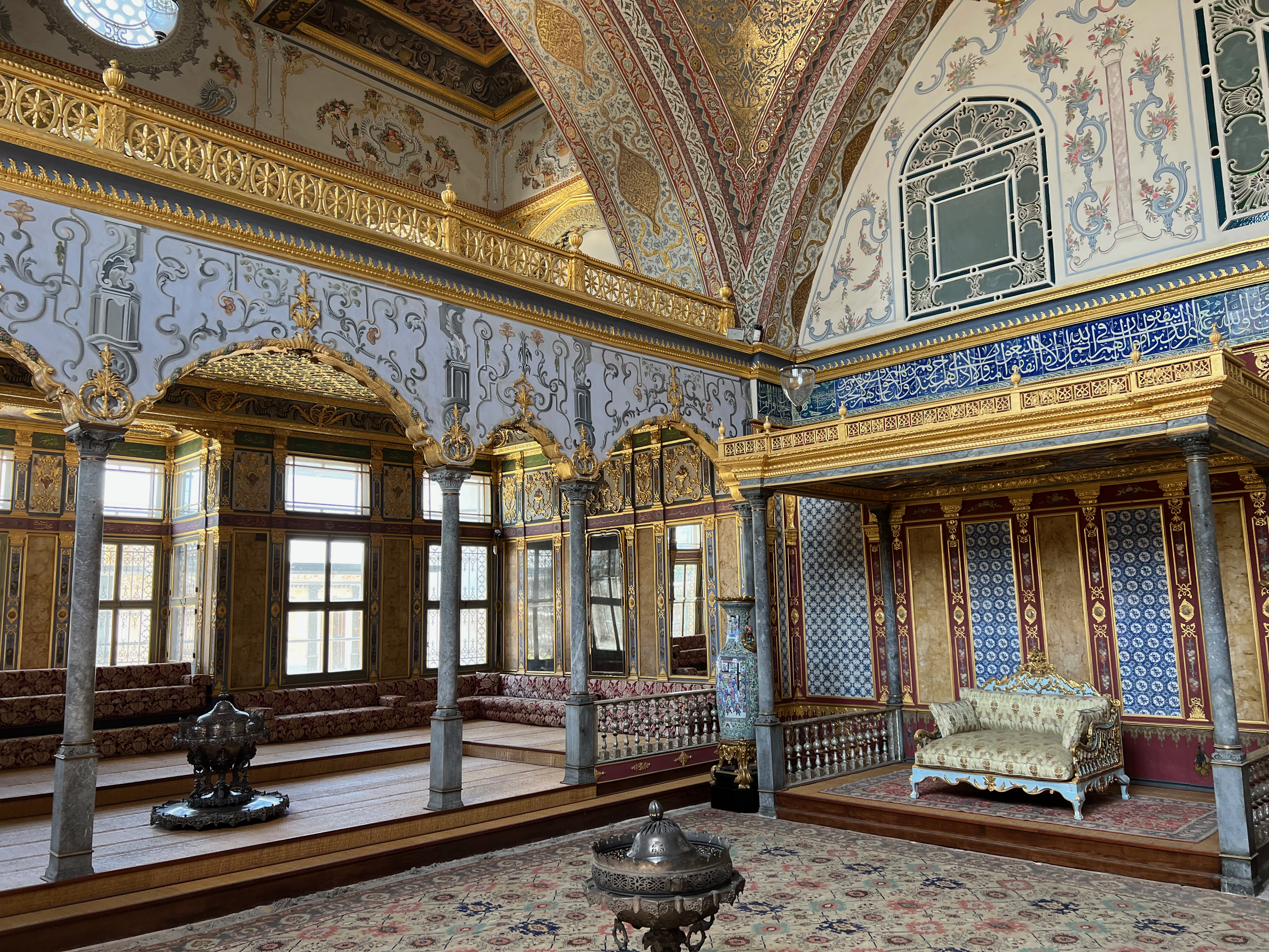 The Imperial Hall in Topkapi Palace