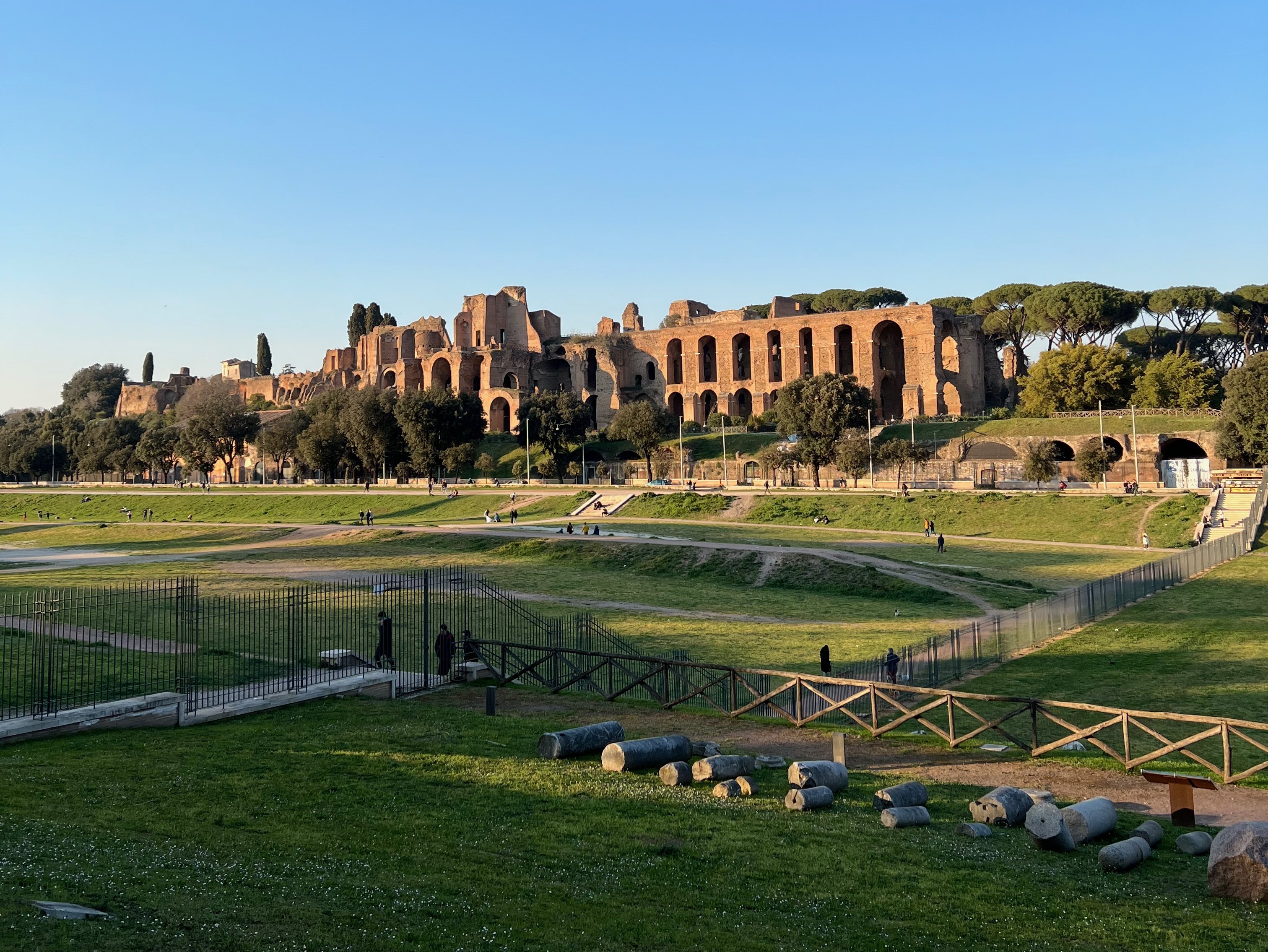 View over the Circus Maximus