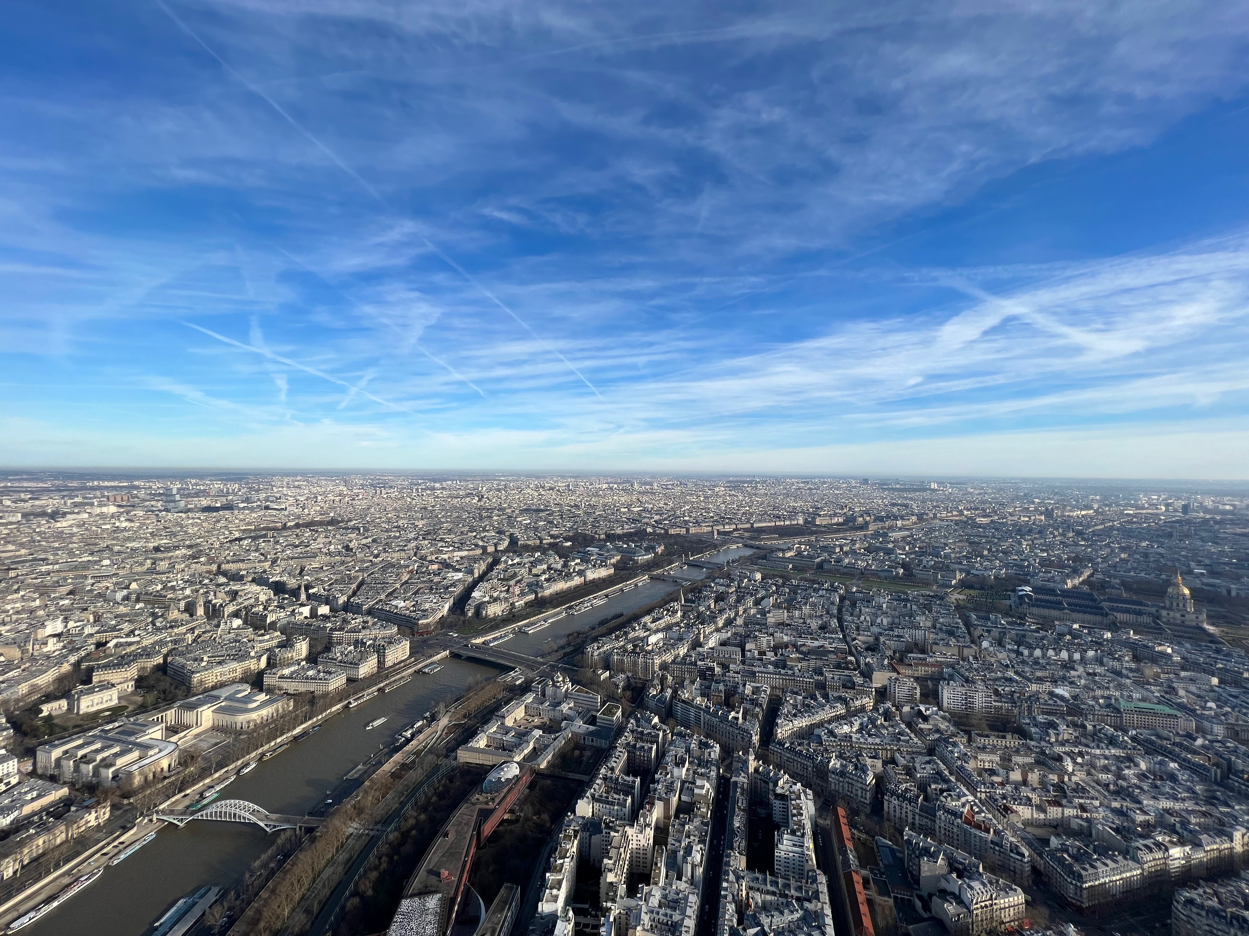 View of Paris from Eifel Tower