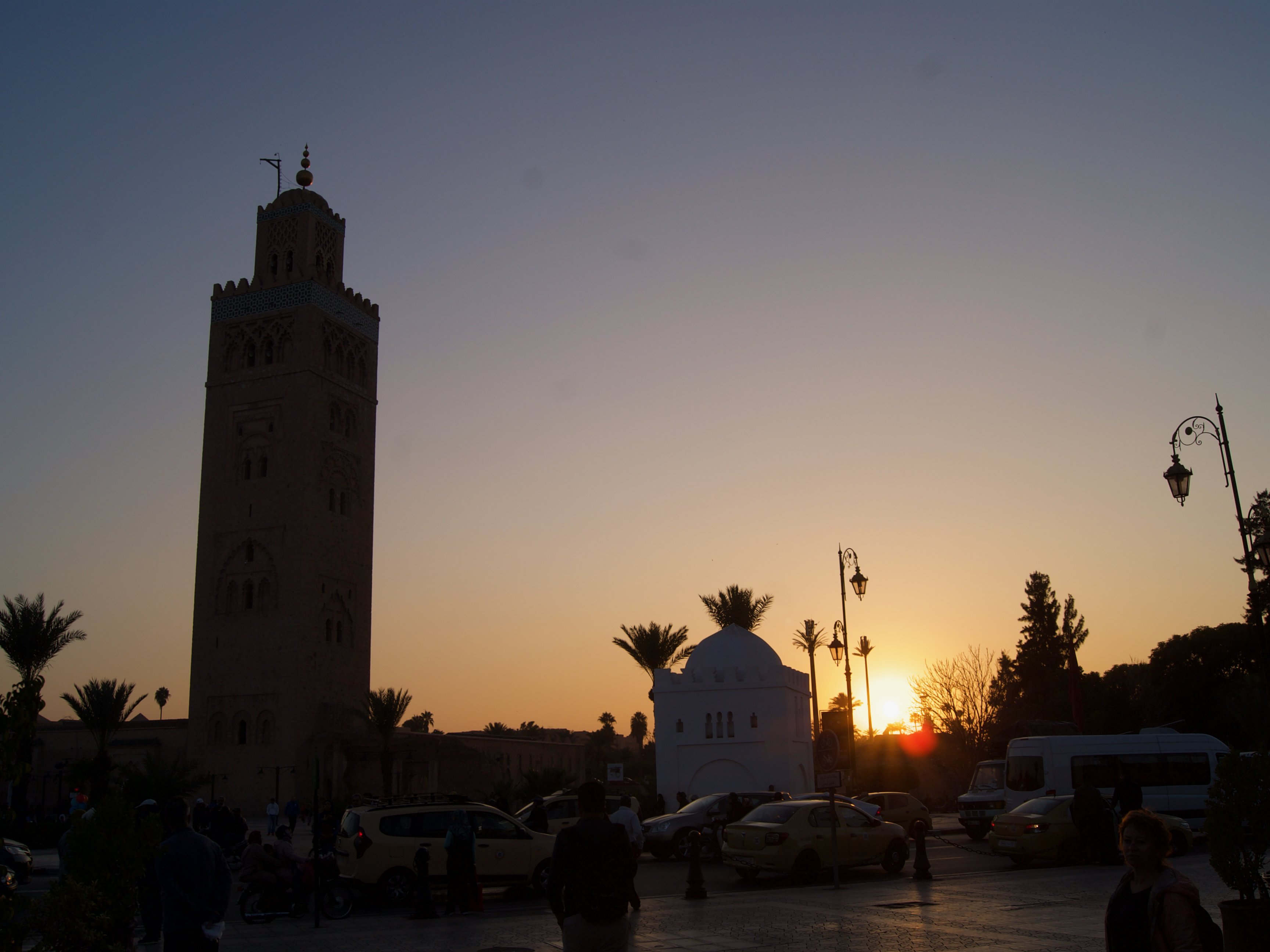 View of the Koutoubia Mosque