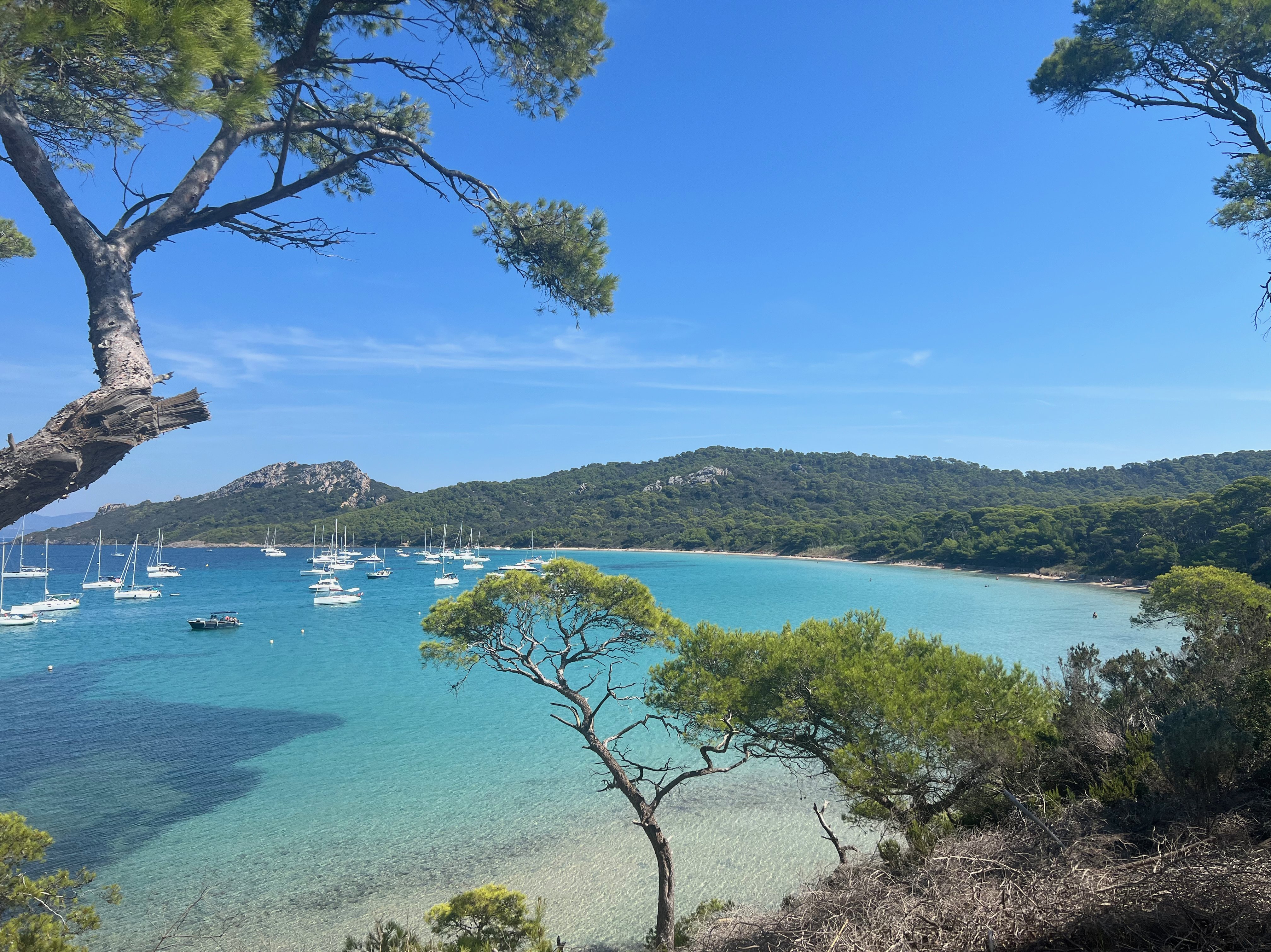 View of the Plage Notre Dame