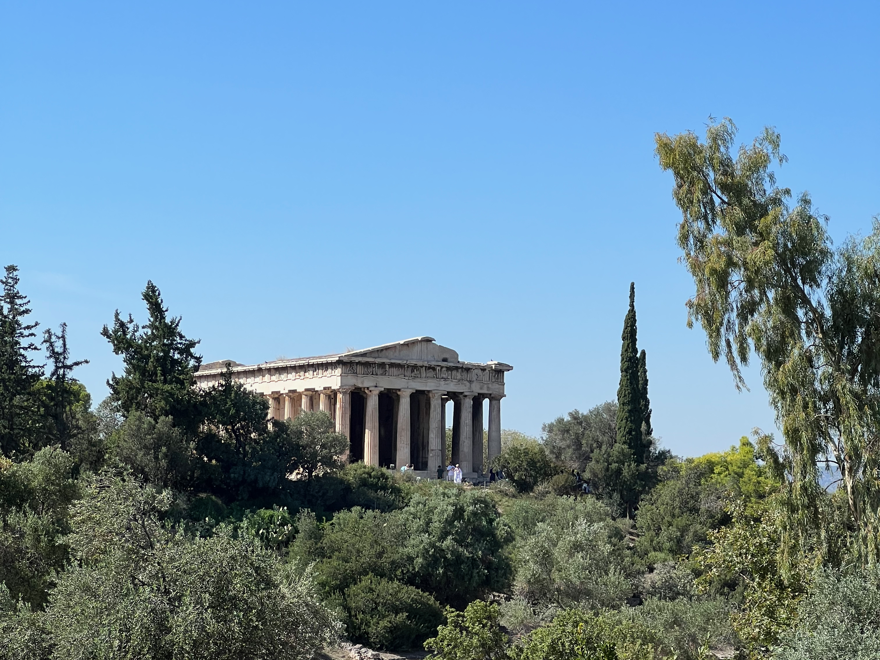 Temple of Hephaestus in the ancient Agora