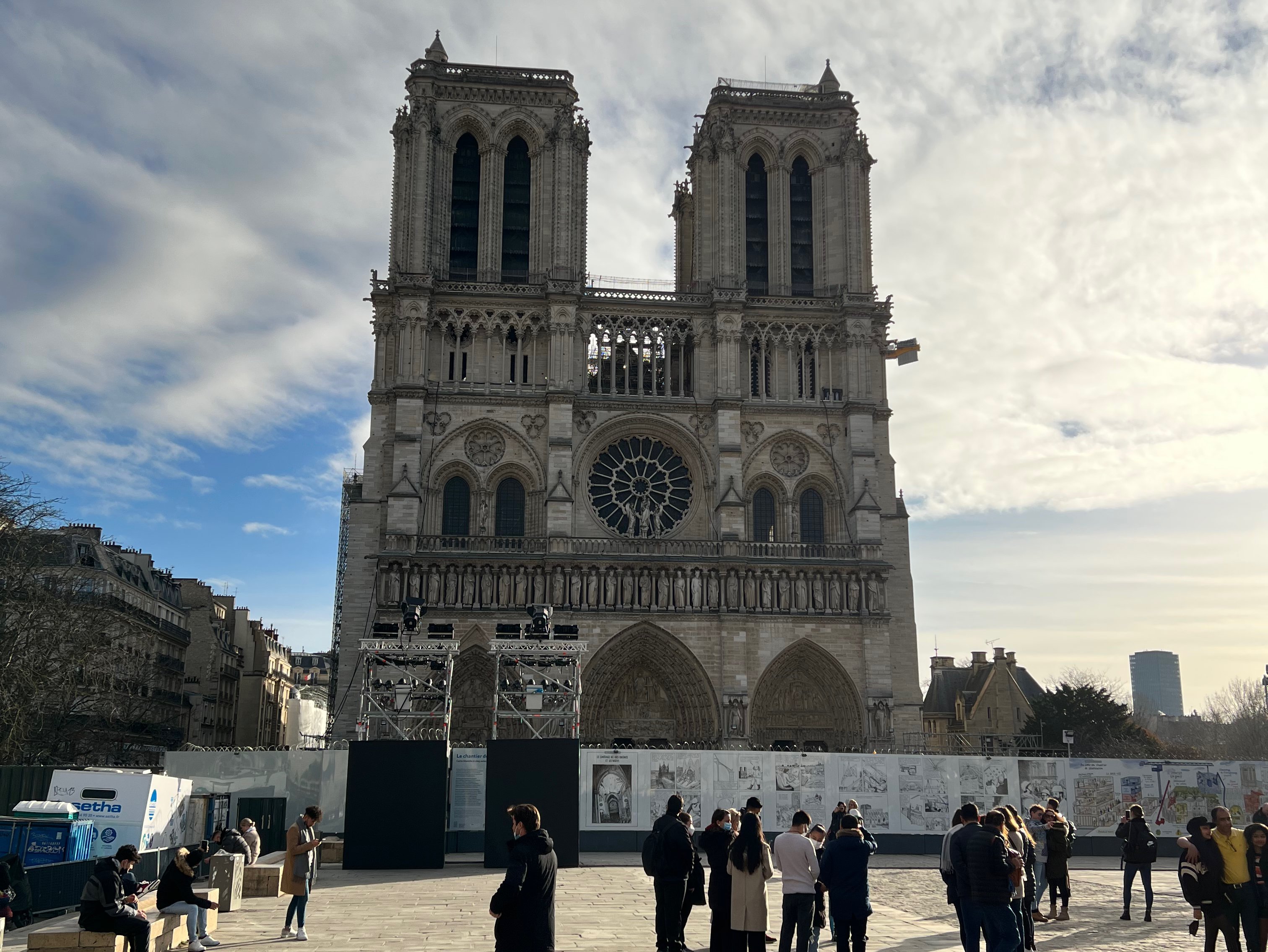 View to Notre Dame